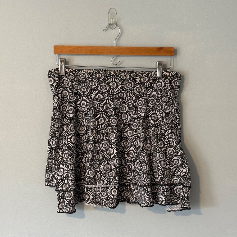 Ann Taylor LOFT Floral Skater Skirt